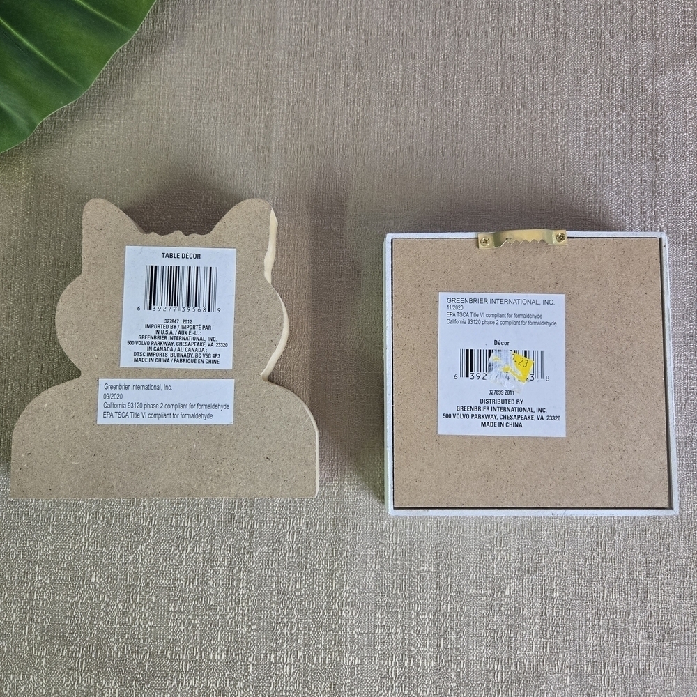 Charming & Motivational Cat Decor 2-pc Set - Picture 2 of 11